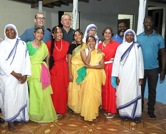 Fr D and Charity Sisters Fr D and Charity Sisters